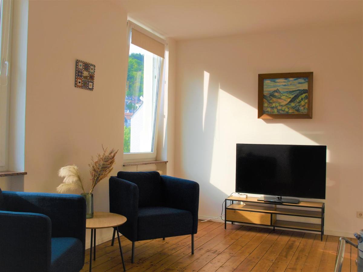 Vintage-Altbauwohnung, Smarttv & Kaffeevollautomat Идар-Оберштайн Экстерьер фото